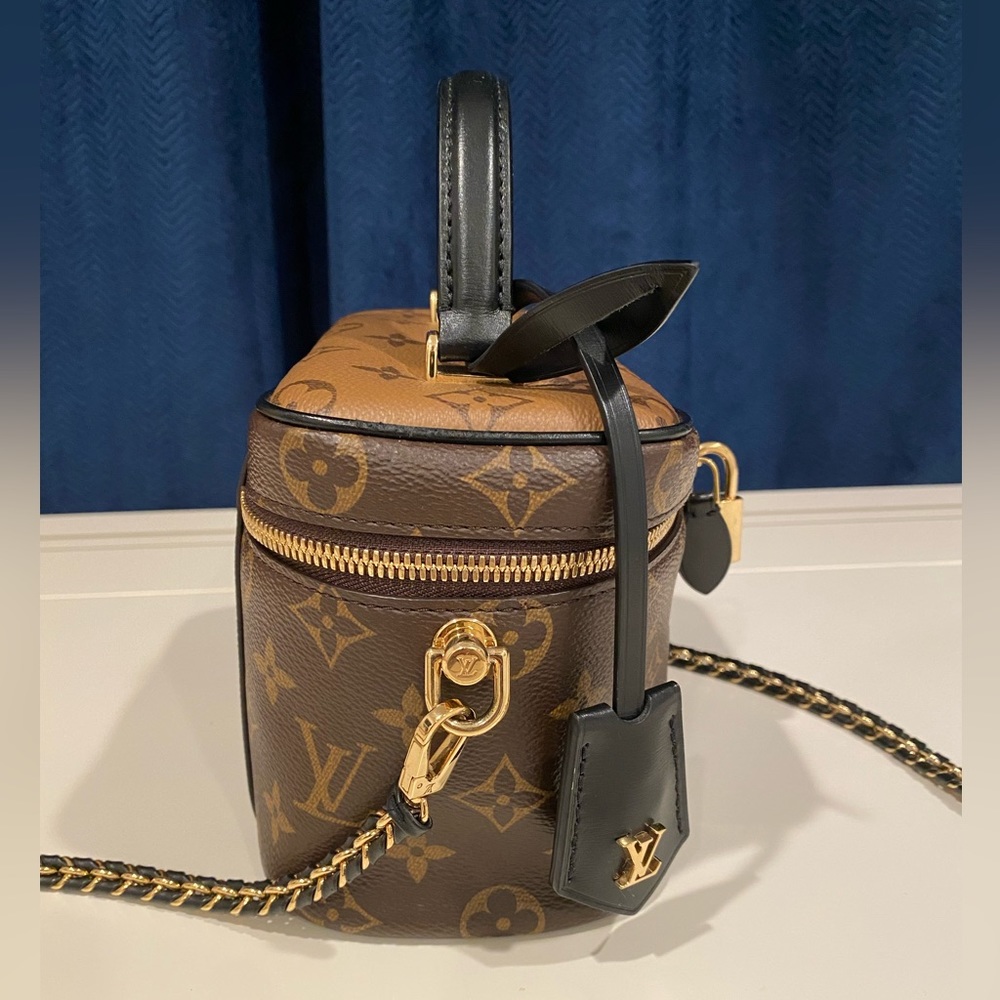 Louis Vuitton Vanity PM Bag Crossbody Purse Clutch Trunk - Picture 6 of 9